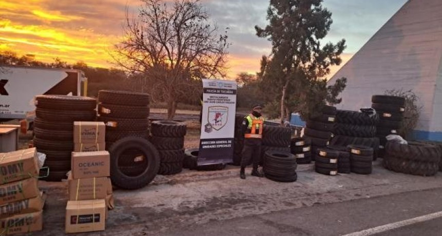 Secuestran mercadería extranjera valuada en $25 millones sin aval aduanero
