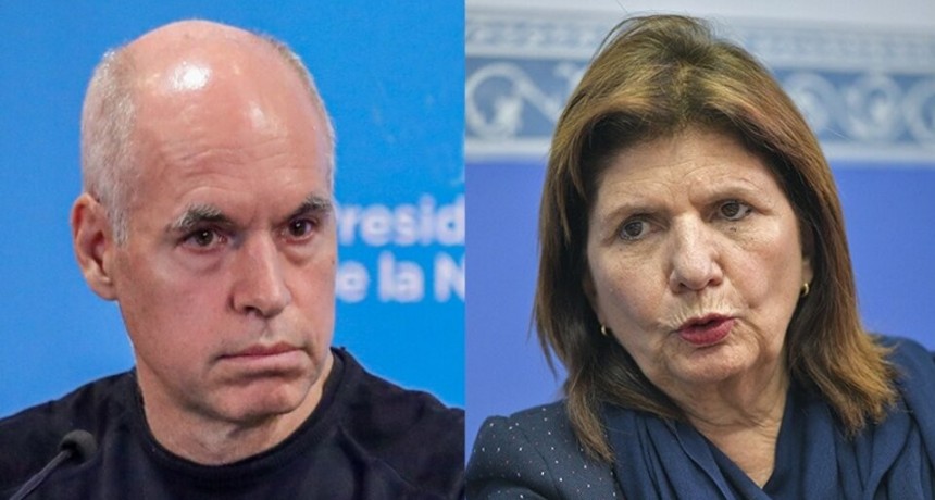Patricia Bullrich cruzó a Horario Rodríguez Larreta