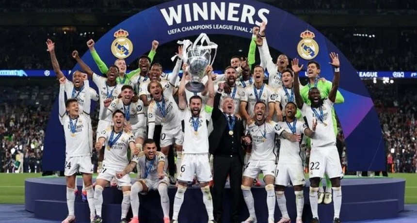 Real Madrid conquistó su decimoquinta Champions League