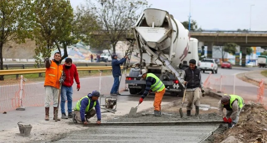 Comenzaron los trabajos para revalorizar el acceso Este a la capital