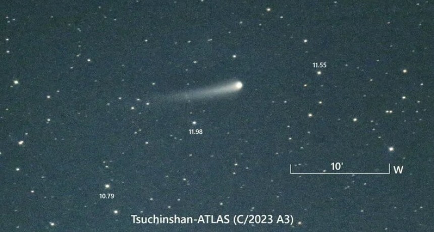 Un cometa que aparece cada 26 mil años se verá en el cielo argentino