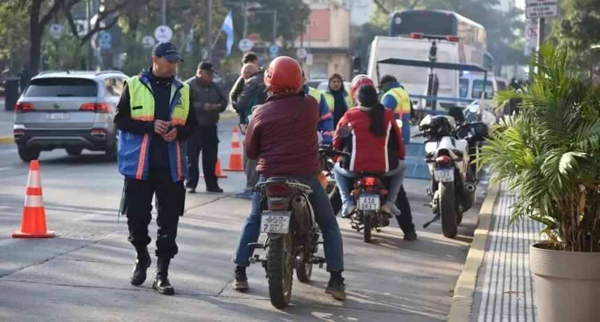 Profundizan los controles de tránsito para bregar por el cumplimiento de las normas viales