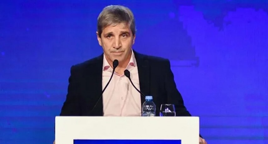 Caputo ratificó el rumbo económico aunque se caiga la Ley Bases