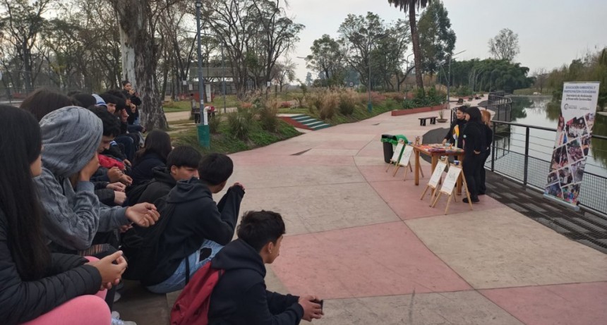 Alumnos de García Fernández hicieron turismo educativo en Bella Vista