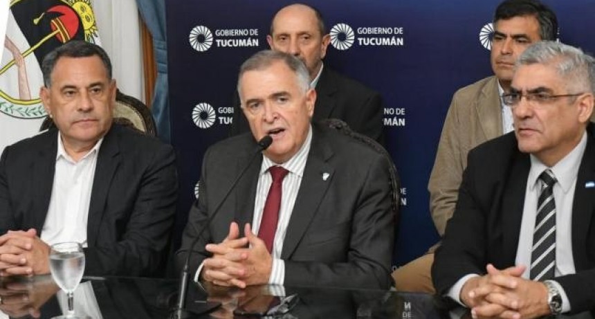 “Tucumán está a disposición para ser sede del Pacto Fiscal”