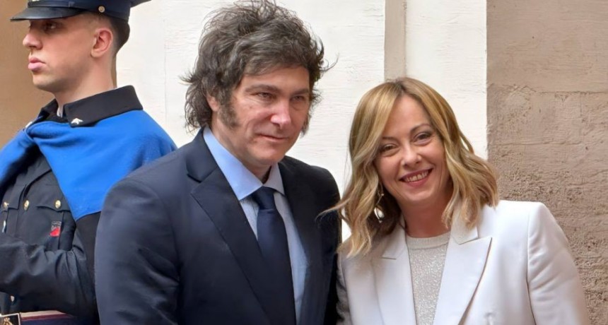 Milei llegó a Italia para la cumbre del G7 donde tendrá una intensa actividad