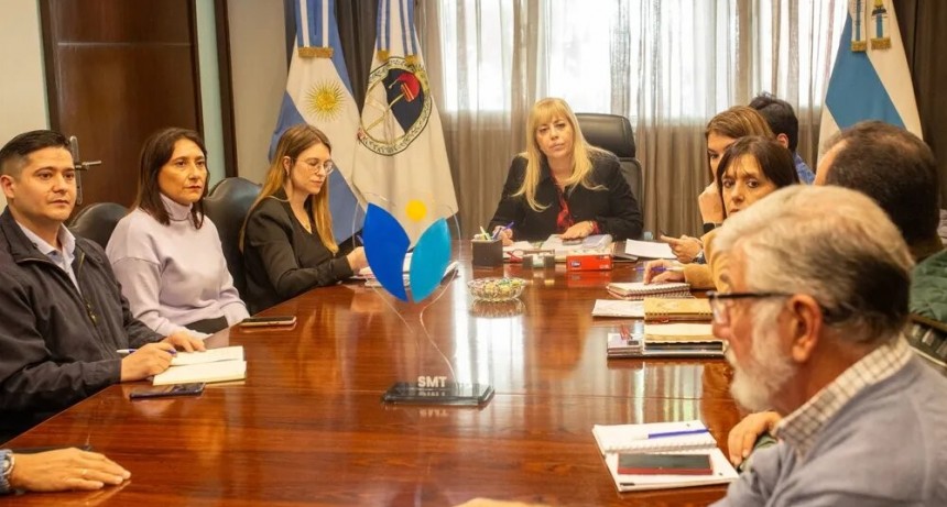 La intendenta Rossana Chahla convocó a su gabinete para una reunión durante el feriado
