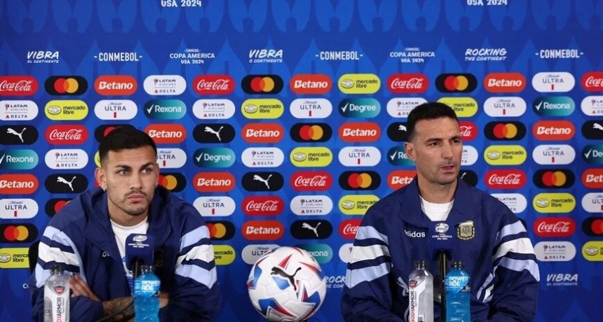 Scaloni adelantó que Paredes podrá ser titular en el debut por la Copa América