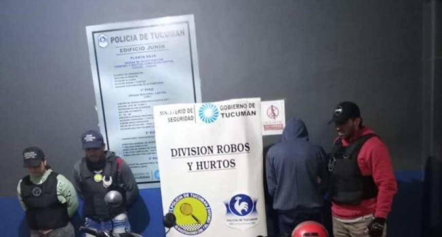 Aprehenden a un joven y secuestran la moto que usó para cometer un robo