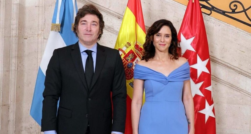 El Presidente Milei se reunió con Isabel Díaz Ayuso