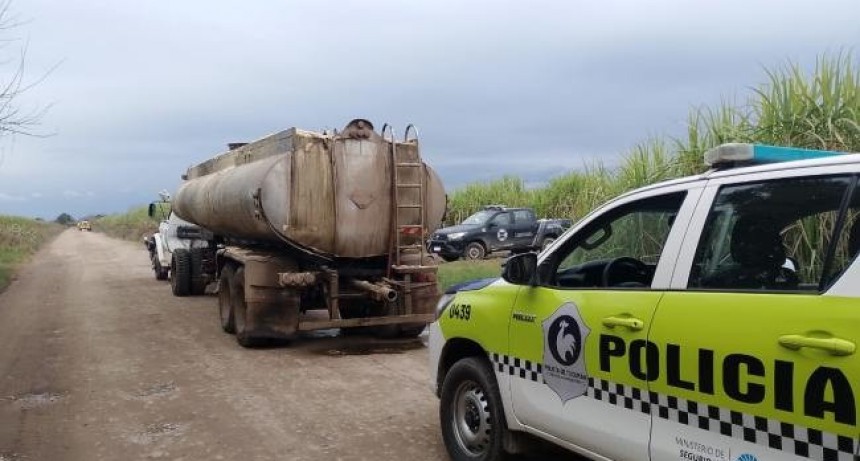 Labraron infracciones a dos camiones denunciados por arrojar vinaza
