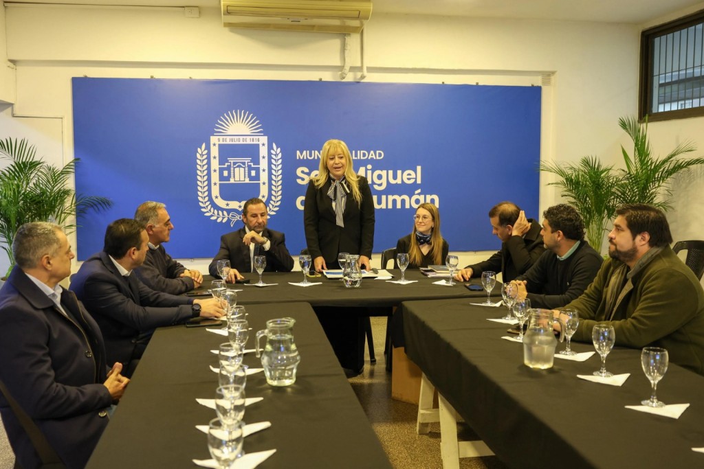 Chahla y concejales acuerdan agenda común para fortalecer gestión municipal