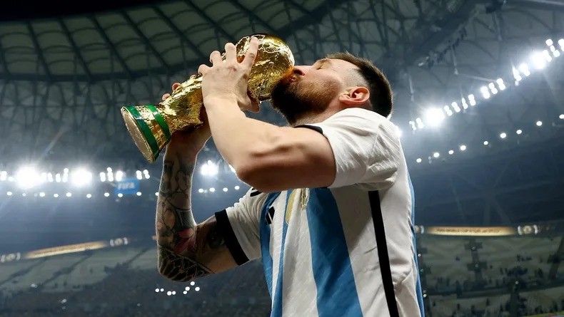 Messi, entre los máximos goleadores en Copas del Mundo