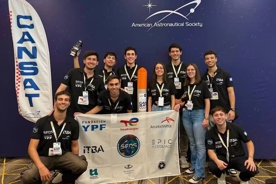 Estudiantes argentinos hacen historia en competencia de la NASA