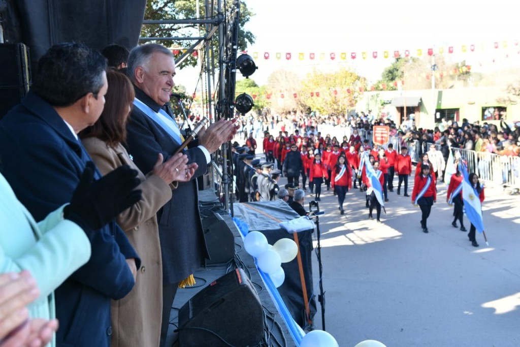 Jaldo encabezó los festejos por el 174° aniversario de Las Cejas