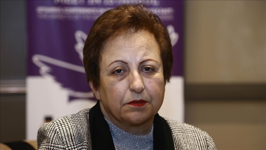 La Nobel iraní Shirin Ebadi: 