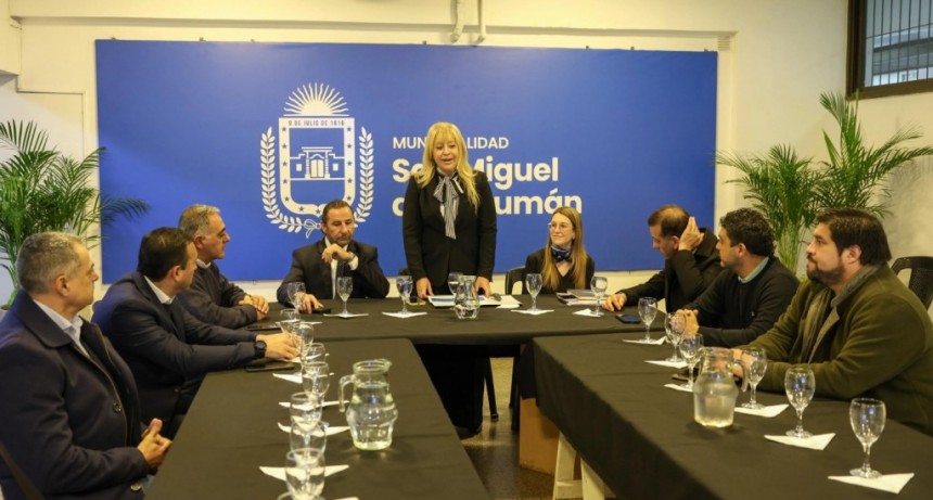 Chahla y concejales acuerdan agenda común para fortalecer gestión municipal