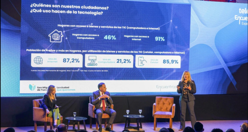 Chahla destaca la gestión digital con foco humano en encuentro tecnológico