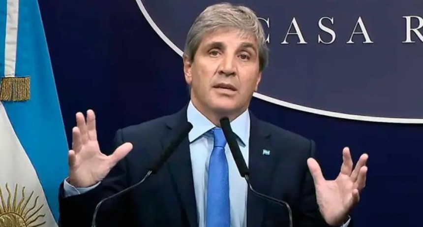 Bonos en rojo: Caputo apunta a la política