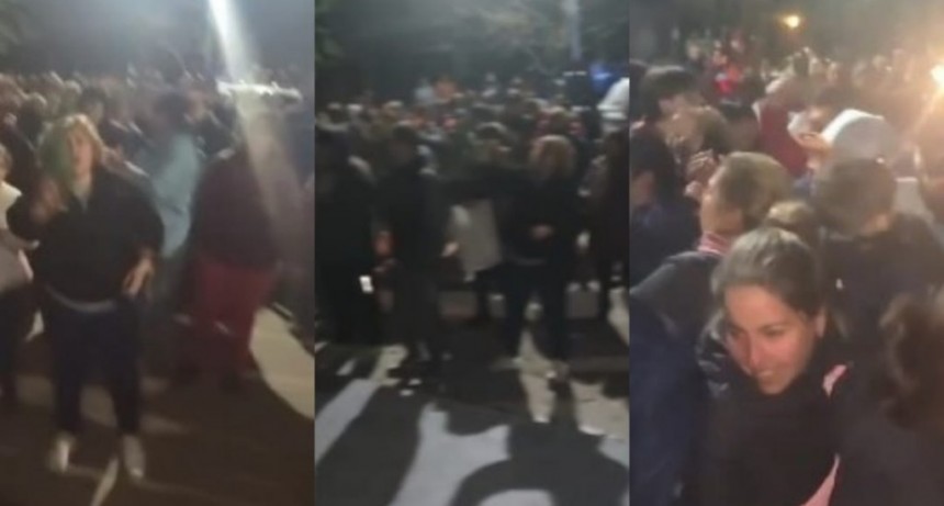 Vecinos de Alberdi respaldan al intendente destituido en polémica movilización