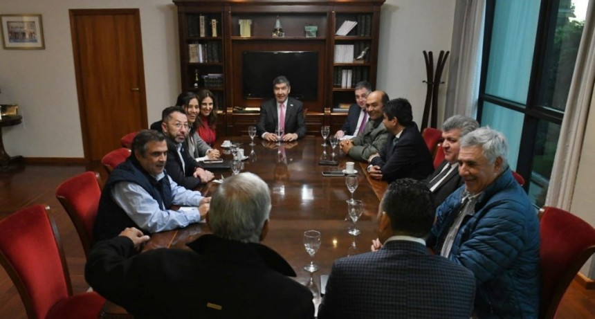 Acevedo se reunió con los presidentes de las comisiones para definir detalles sobre el Digesto Jurídico