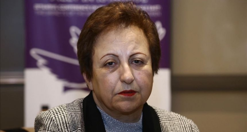 La Nobel iraní Shirin Ebadi: 