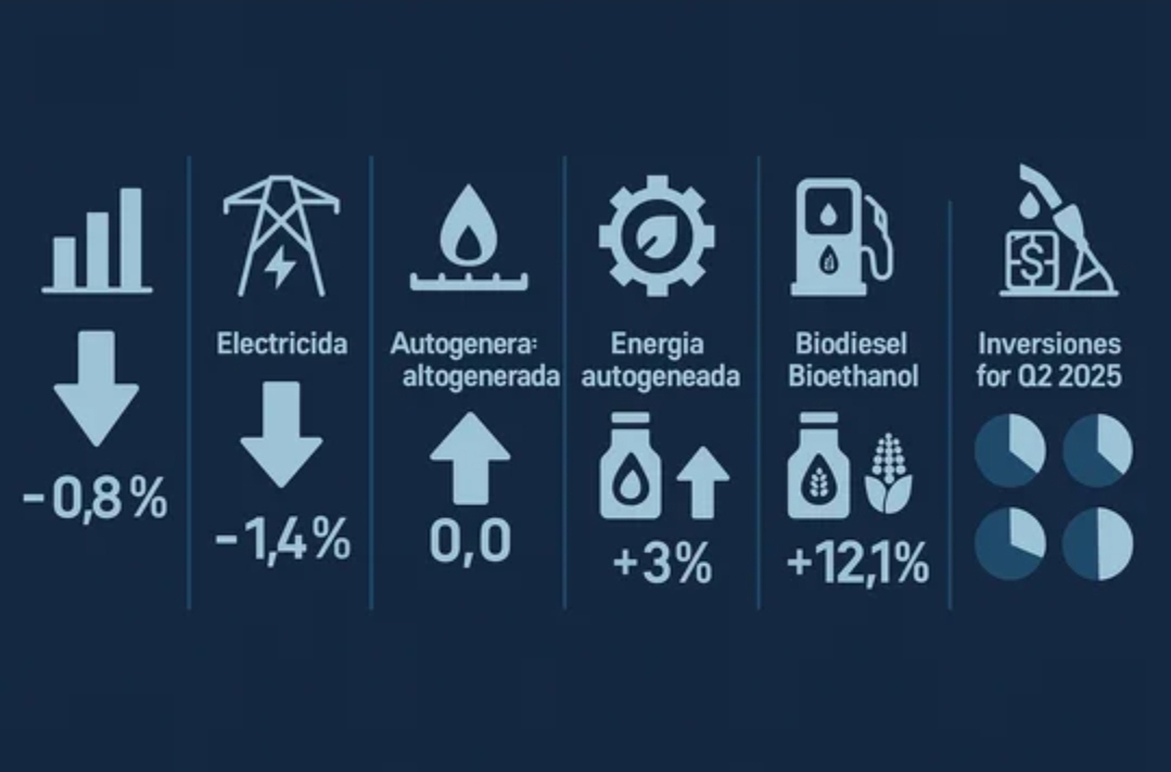 Energía en Argentina: caída general pero con sectores en alza