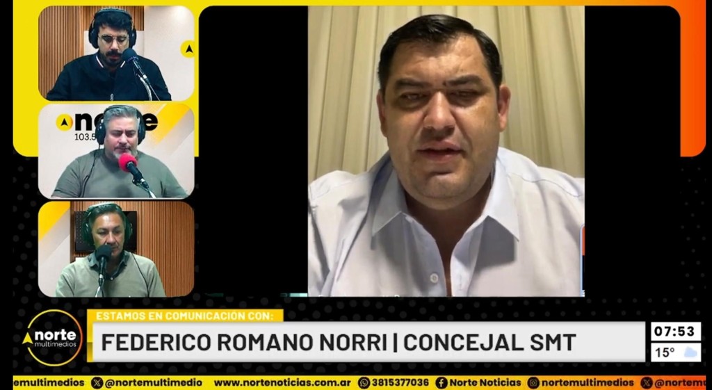 Federico Romano Norri rechaza el aumento del boleto en Tucum&aacute;n: &ldquo;Es poner dinero en un saco vac&iacute;o&rdquo; y propone una indexaci&oacute;n autom&aacute;tica