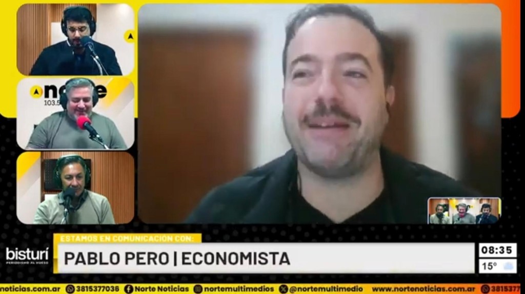 Pablo Pero asegura que los salarios reci&eacute;n podr&aacute;n ganarle a la inflaci&oacute;n cuando el IPC mensual baje del 2%