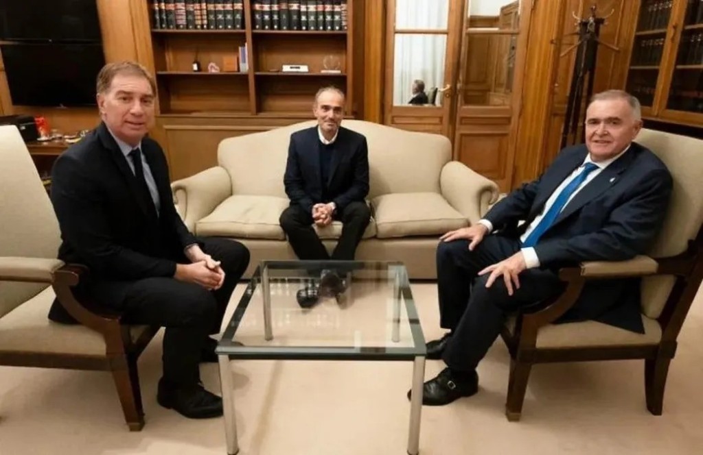 Jaldo se reuni&oacute; con Santilli y &ldquo;Lule&rdquo; Menem en la Casa Rosada