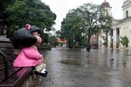Semana fresca y con lluvias d&eacute;biles: el clima de este martes en la provincia marca 16&deg; de m&aacute;xima