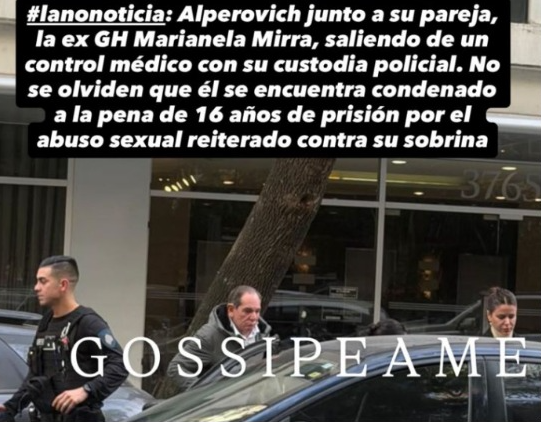 Jos&eacute; Alperovich reapareci&oacute; en p&uacute;blico durante una salida m&eacute;dica y las im&aacute;genes se viralizaron