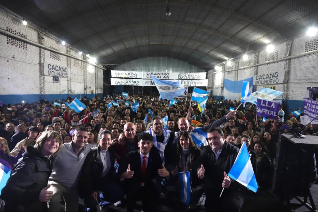 M&aacute;s de 3.000 militantes participaron del encuentro provincial de La Libertad Avanza.