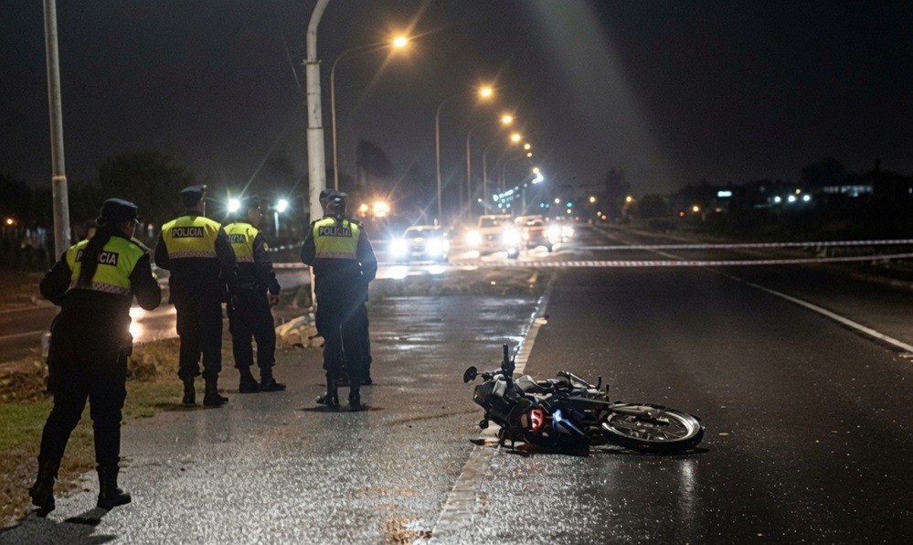 Tragedia en la ruta: un motociclista muri&oacute; en un accidente en El Empalme, al sureste de la capital tucumana