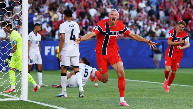 Mundial 2026: Haaland lider&oacute; la goleada de Noruega sobre Irak en el Grupo I