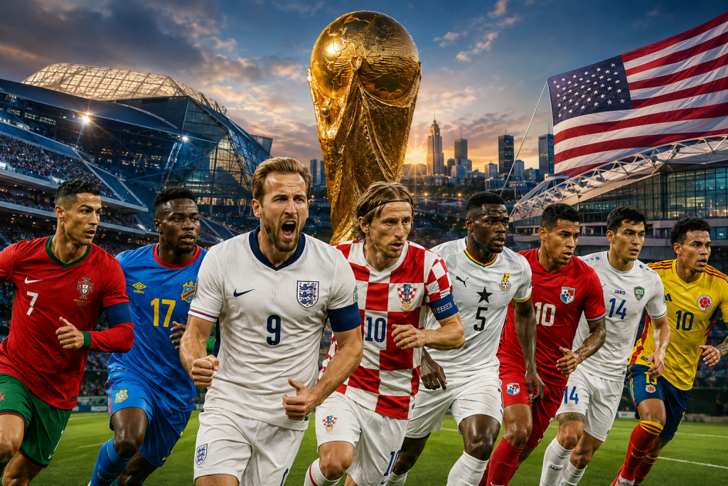 Mundial 2026: la agenda de partidos del mi&eacute;rcoles 17 de junio con el atractivo Inglaterra-Croacia como plato fuerte