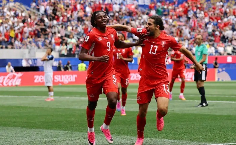 Mundial 2026: Suiza gole&oacute; a Bosnia y qued&oacute; como l&iacute;der del Grupo B mientras Rep&uacute;blica Checa y Sud&aacute;frica complicaron su futuro