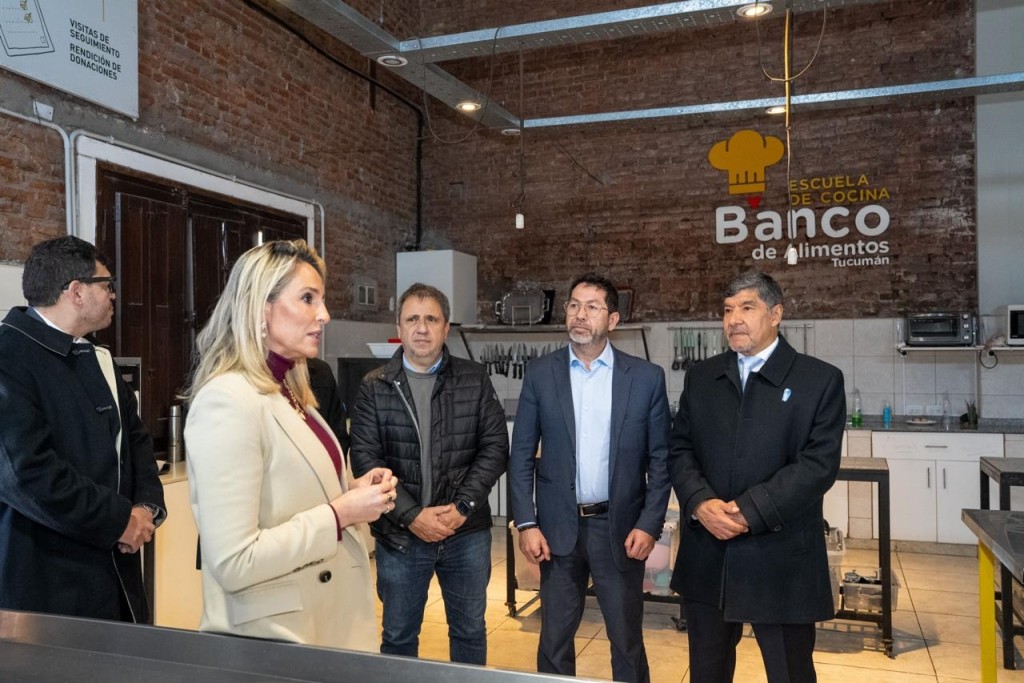 El vicegobernador Acevedo visit&oacute; el Banco de Alimentos y prometi&oacute; leyes para ampliar su alcance a m&aacute;s tucumanos