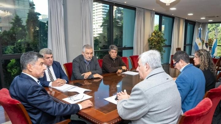 Sistema de alerta temprana: el vicegobernador Acevedo recibi&oacute; el proyecto para anticipar cat&aacute;strofes ambientales