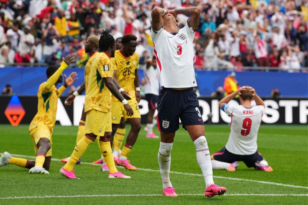 Inglaterra empat&oacute; con Ghana y dej&oacute; abierta la definici&oacute;n del Grupo L en el Mundial 2026