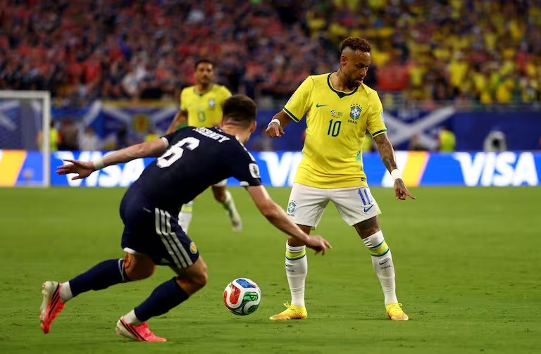 Mundial 2026: Brasil gole&oacute; a Escocia, Neymar volvi&oacute; y Marruecos elimin&oacute; a Hait&iacute;