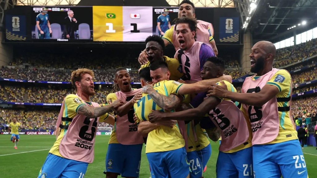 Mundial 2026: Brasil lo dio vuelta sobre el final ante Jap&oacute;n y avanz&oacute; a los octavos de final