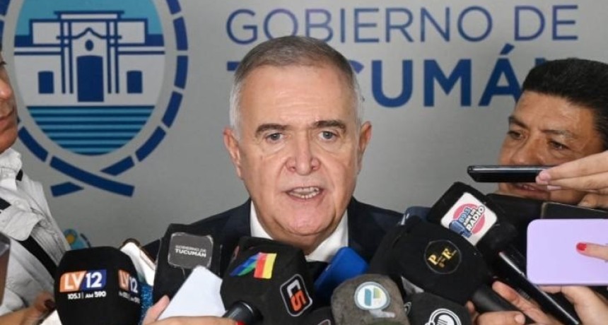 Jaldo descart&oacute; un adelantamiento electoral en Tucum&aacute;n y afirm&oacute; que el oficialismo respetar&aacute; las fechas de 2019 y 2023