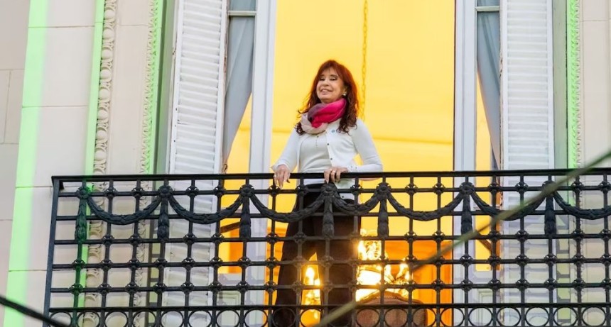 Cristina Kirchner cant&oacute; 