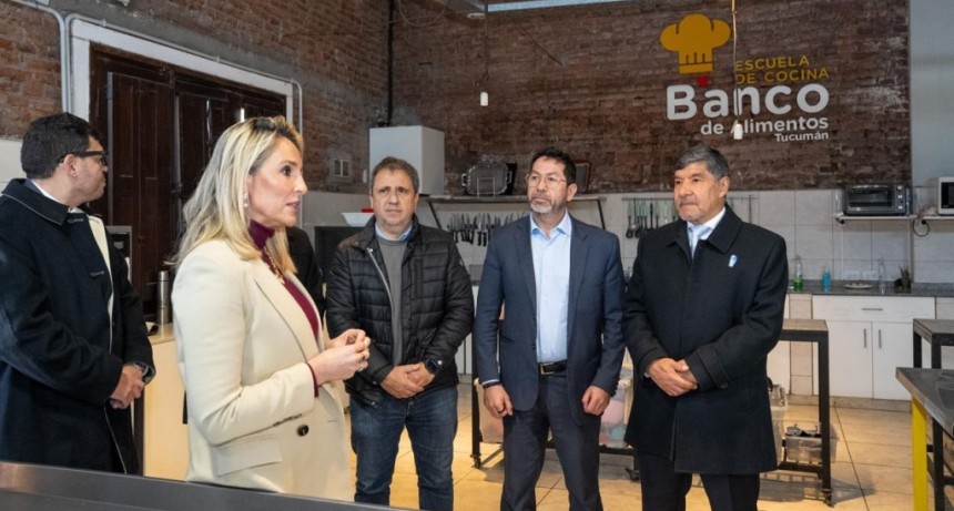 El vicegobernador Acevedo visit&oacute; el Banco de Alimentos y prometi&oacute; leyes para ampliar su alcance a m&aacute;s tucumanos