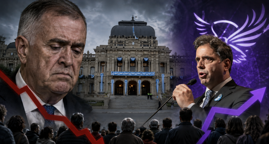 Una encuesta marca desgaste para Jaldo y ventaja de La Libertad Avanza rumbo a 2027