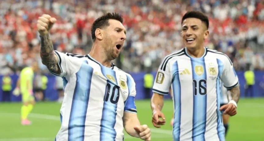 Messi hizo historia y clasific&oacute; a Argentina: doblete ante Austria y r&eacute;cord de goles en los Mundiales