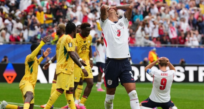 Inglaterra empat&oacute; con Ghana y dej&oacute; abierta la definici&oacute;n del Grupo L en el Mundial 2026