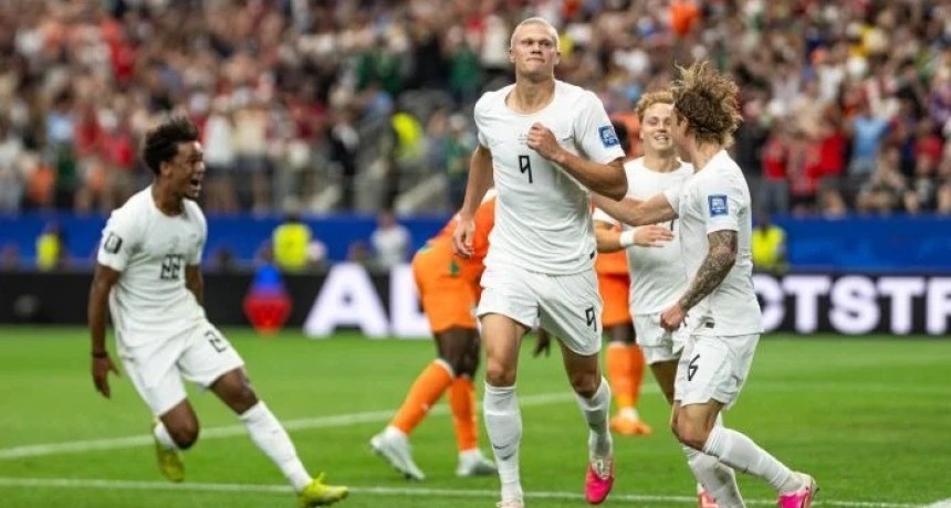 Noruega venci&oacute; a Costa de Marfil con un gol ag&oacute;nico de Haaland y jugar&aacute; ante Brasil