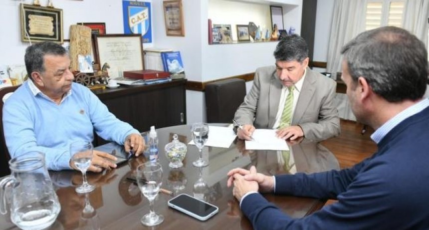 Firman convenio para obras en los accesos de Ranchillos